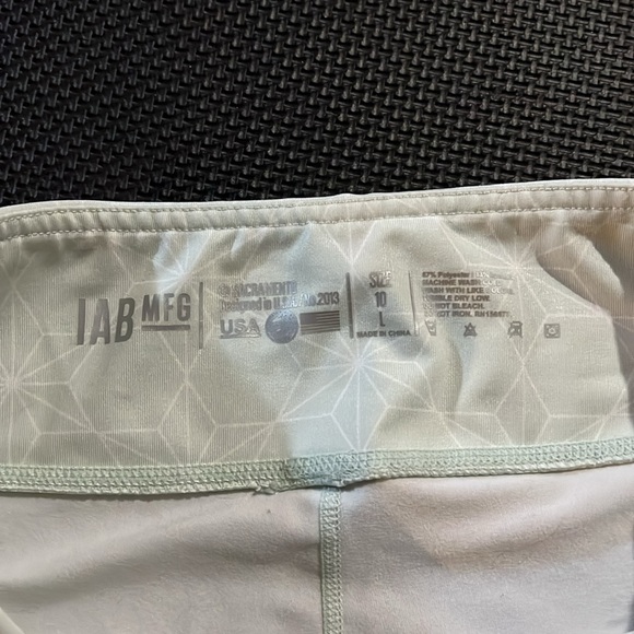 IAB MFG No Ride Shorts High Rise Large Size 10 - Picture 3 of 6